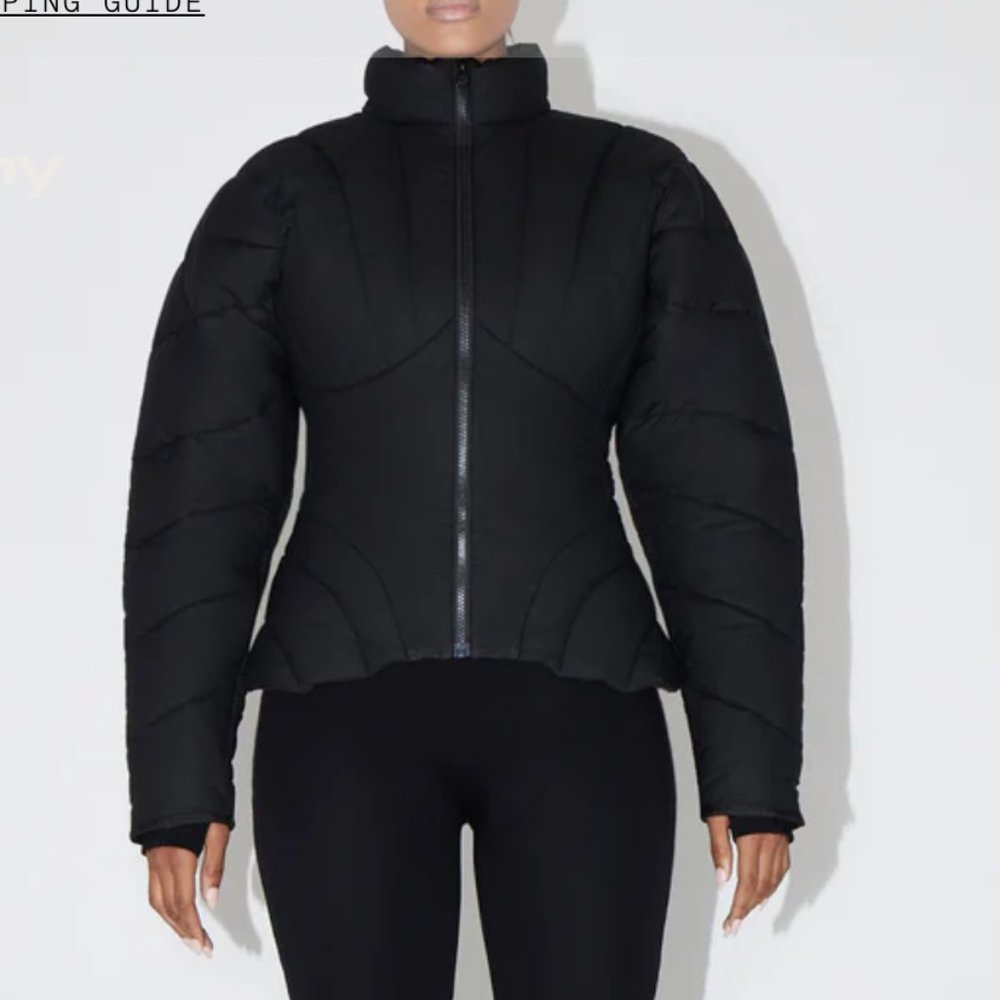 Sculpted Puffer Jacket